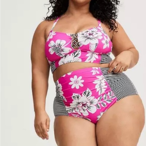 torrid Other - NWOT Torrid Bikini with Tropical Flair and bonus coordinating cover up